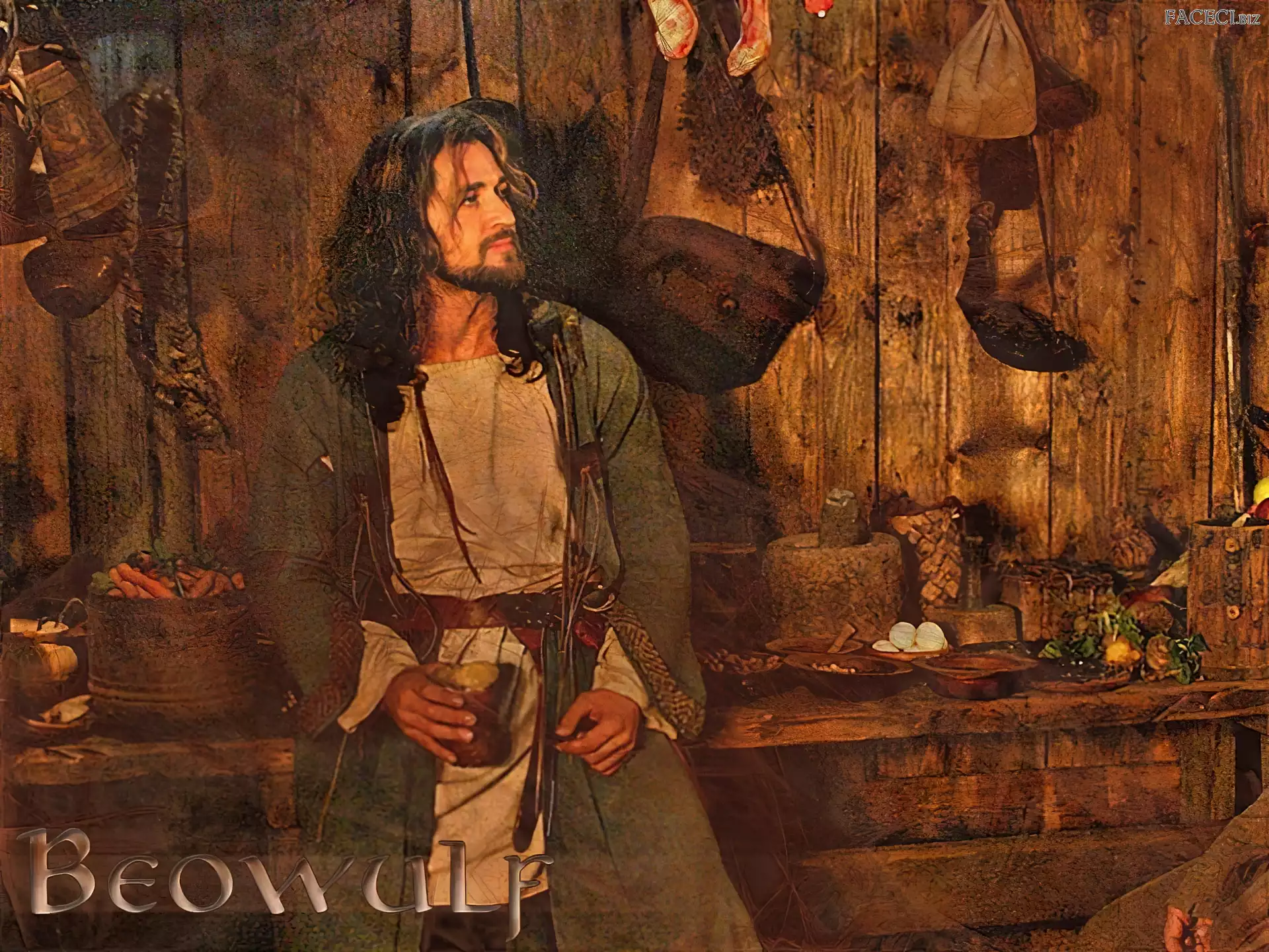 Gerard Butler, długie włosy