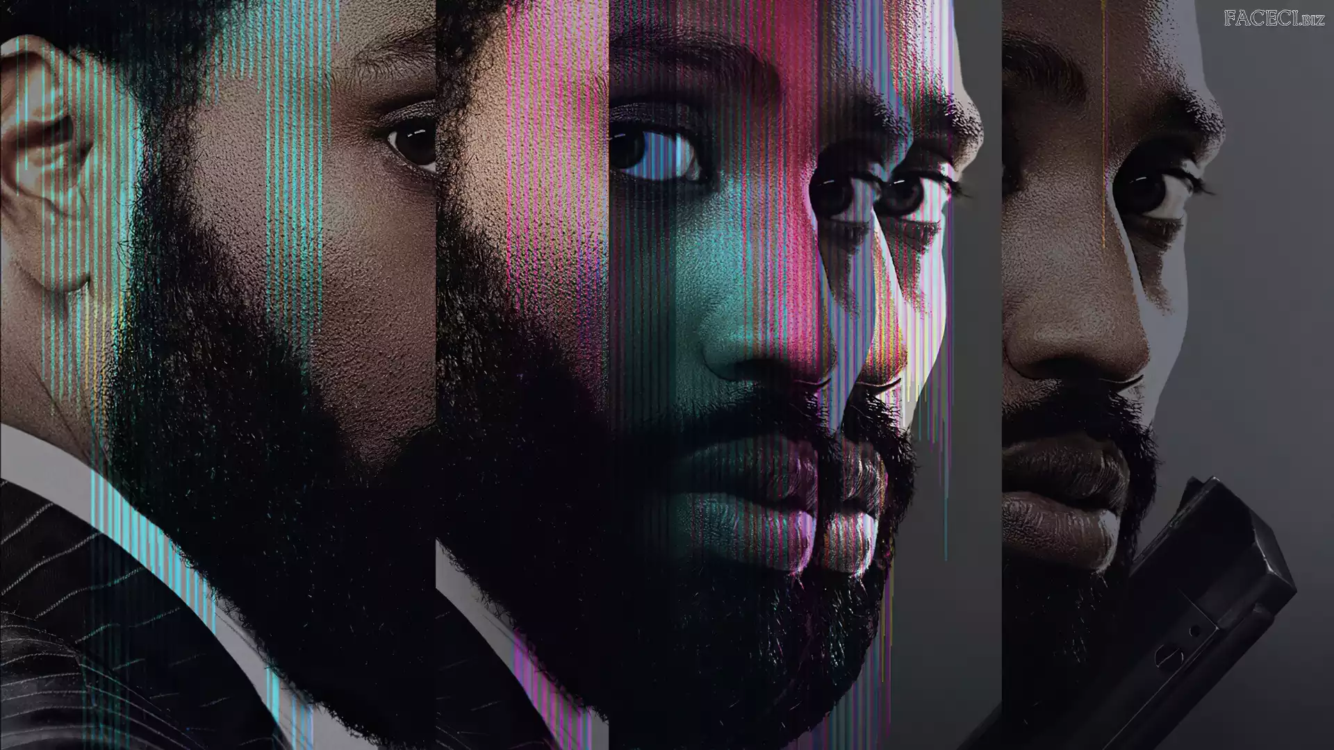 Plakat, John David Washington, Tenet, Film, Aktor