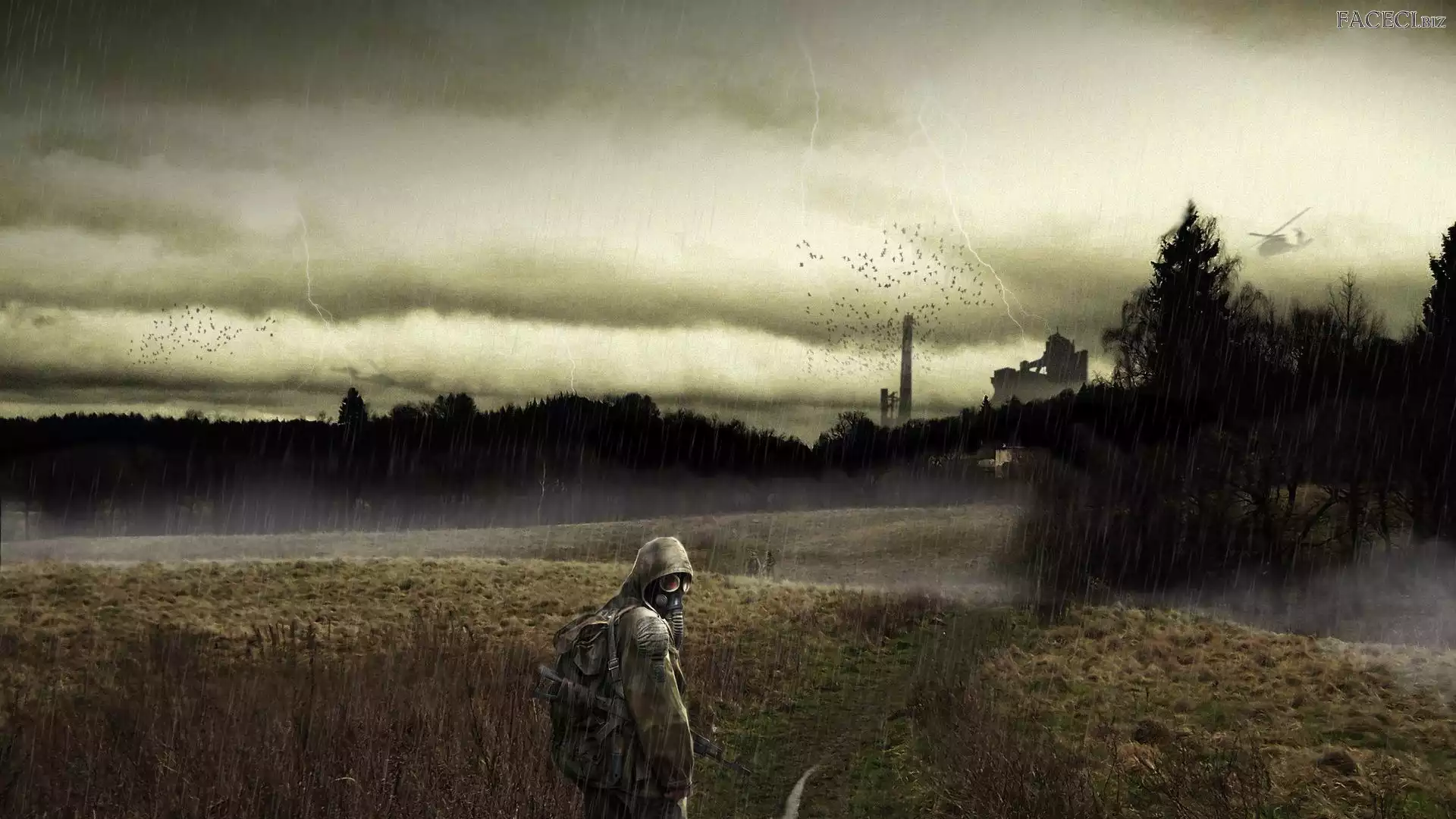 Las, Gazowa, Żołnierz, Burza, Maska