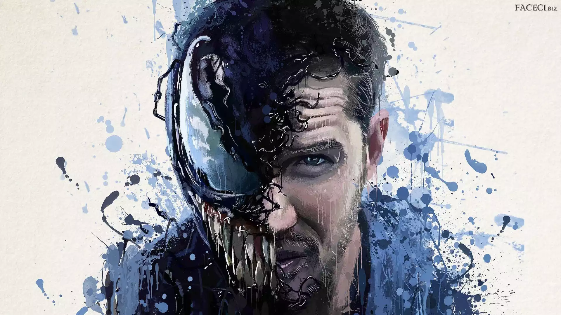 Tom Hardy, Aktor, Film, Grafika, Venom